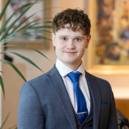 Portrait of Harrison Munday, Operations Analyst.