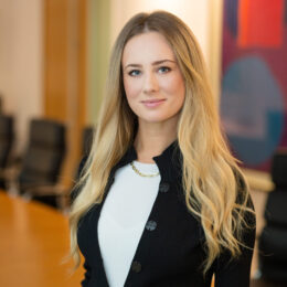 Portrait of Kate Hewitt, Senior ESG and Impact Specialist.