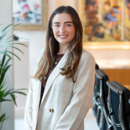 Portrait of Grace Applegate, Marketing Assistant.