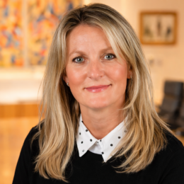 Portrait of Katrina Hart, Non-Executive Director.