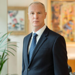 Portrait of Matthew Francis, Head of Compliance, Risk Management and Administration.